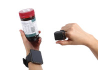 Lettore di codici a barre di Bluetooth dell'anello 2D mini per il deposito/supermercato della medicina