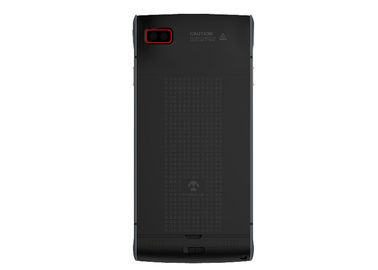 Scrittore irregolare tenuto in mano conveniente del lettore di NFC di PDA Android Smart Card con la stampante