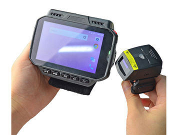Computer tenuto in mano portatile montato polso, lettore di codici a barre portabile di Android