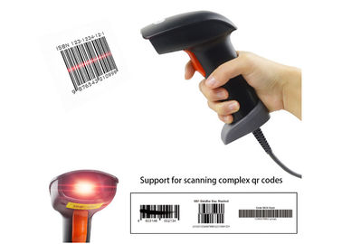 Due lettore di codice a barre tenuto in mano del lettore di codici a barre 2D/QR di Drectional