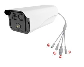 Controllo di accesso facciale della porta di partecipazione di temperatura del termometro di riconoscimento IP65