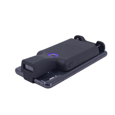 2D lavoro posteriore del lettore di codici a barre di Bluetooth della clip con il telefono, lettore di codici a barre portatile con la funzione 1D 2D QR di Bluetooth
