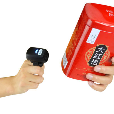 Dito Ring Scanner dell'analizzatore di codice a barre 2D di FS03 Mini Qr Code Wearable Bluetooth